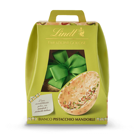 Easter Egg - Whiite Chocolate with salted Pistachios and almonds - 400g LINDT