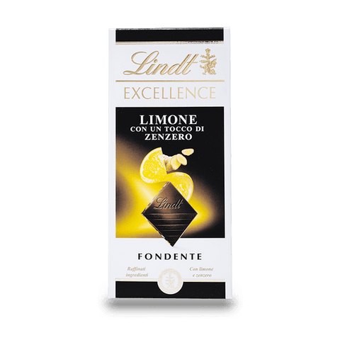 Excellence Lemon & Ginger bar - 100g LINDT