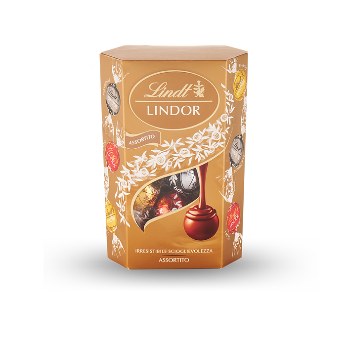 COFFRET CADEAU CHOCOLAT AU LAIT LINDT LINDOR 287G
