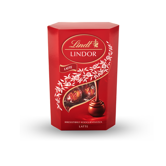 Truffes LINDOR au chocolat au lait de Lindt – Sachet (240 g) 240g