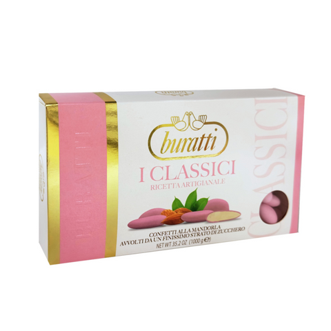 Sugared Almond Classic - Pelata 37/38 - Pink - Kg. 1 - Buratti