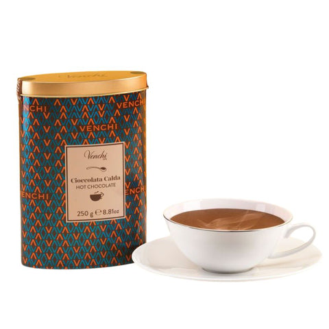 Cocoa for Hot Chocolate - Metal tin 250g VENCHI