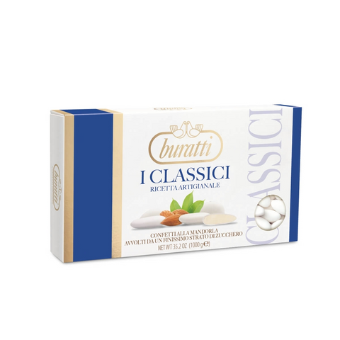Sugared Almond Classic - Anacapri - White - Kg. 1 - Buratti