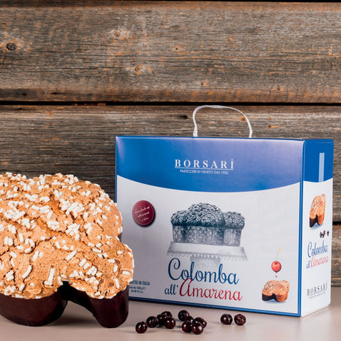 Colomba with  Candied Cherries - 1Kg BORSARI