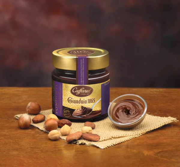Gianduia 1865 Dark Chocolate Spread - 210g jar CAFFAREL Gianduia 1865 Dark Chocolate Spread - 210g jar CAFFAREL