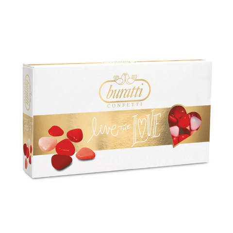Party Time - Mini Heart - Red Shaded - Kg. 1 - Buratti