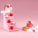 Love Heart Gift Box with assorted chocolates - 40g