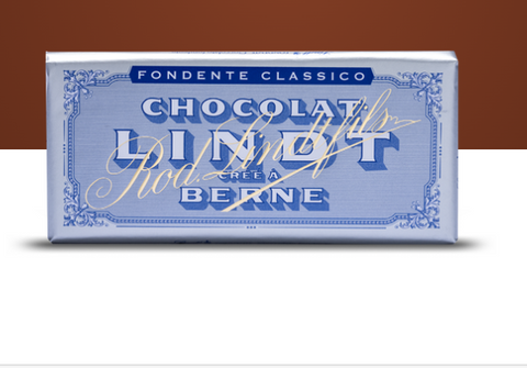 LINDT CLASSIC DARK CHOCOLATE BAR 100G.