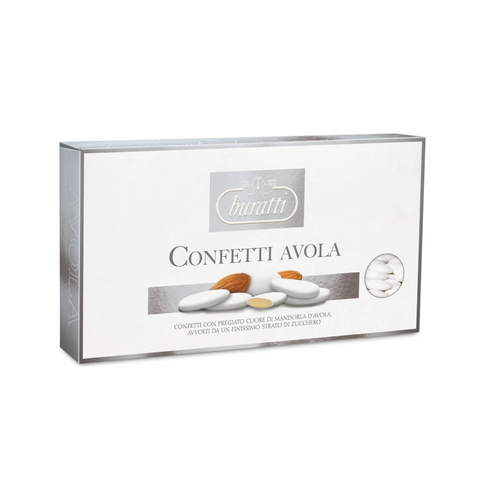 Sugared Almond Avola - Torino - White - Kg. 1 - Buratti