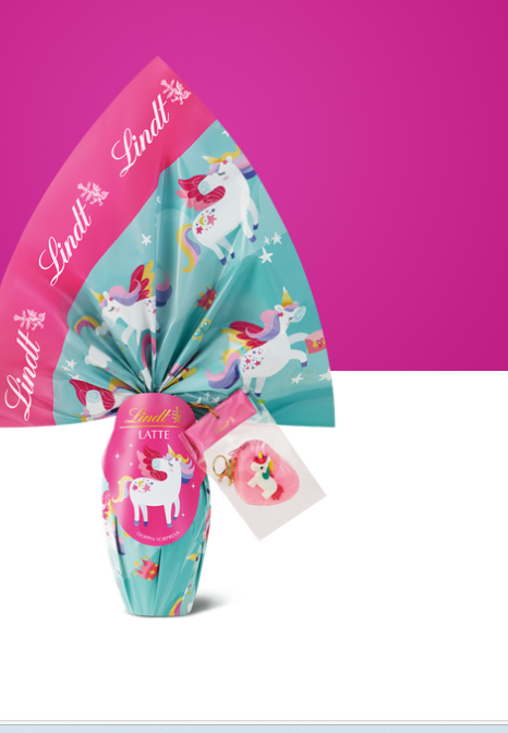 Osterei Einhorn Milchschokolade - 350g LINDT