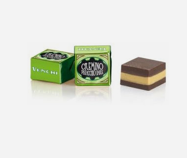 Dark Chocolate Pistachio Cremino 500g. Venchi