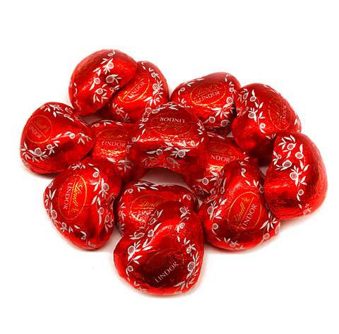 Red Milk Lindor Hearts 250 gr. Lindt