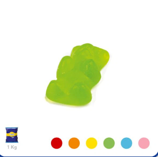 Mini Sugar-Free Teddy Bears Gummies Ravazzi kg.1