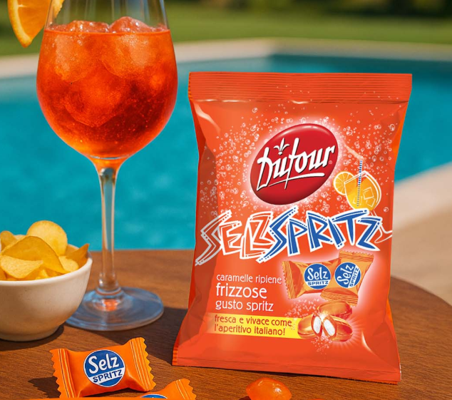Selz soda SPRITZ 1 KG. pack Dufour