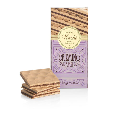 Cremino Caramel Gold Bar 110g Venchi