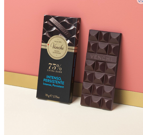 75% Dark Chocolate - 78g bar VENCHI