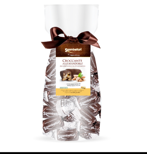 Crunchy Nougat Covered with Gianduia - 200 g