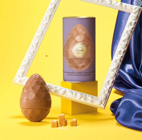 Easter egg Caramel  & Salted Toffee 150 g Venchi