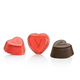 Valentine's heart chocolates extra dark 75% Venchi 500g.