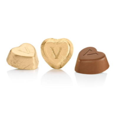 Valentine's Heart Milk Chocolates 500 g Venchi