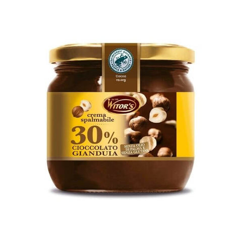 Gianduja Spread with hazelnut chocolate - 360g Jar WITOR'S