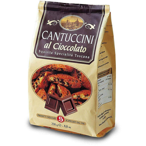 Cantucci cookies with chocolate - 250g SCAPIGLIATI