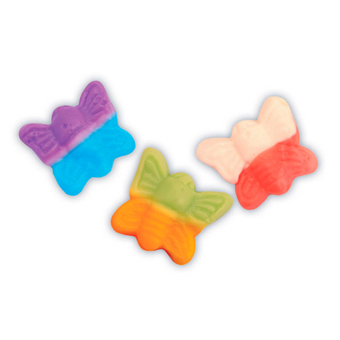Coloured butterflies candies - 1kg Damel
