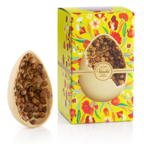 Easter egg White chocolate & Salted Nuts - 500g VENCHI