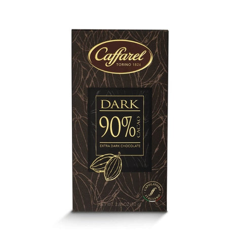 Extra dark 90% chocolate bar- 80g bar CAFFAREL