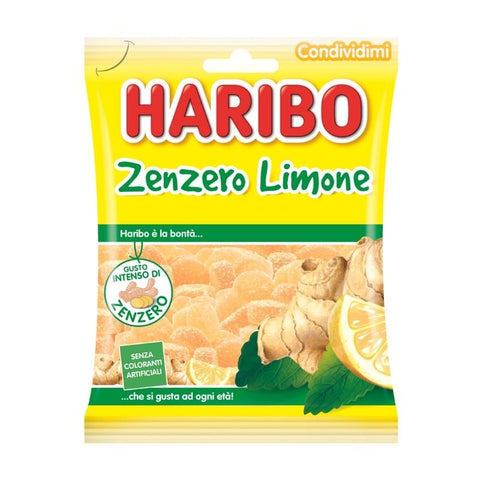 Ginger Lemon gummies - 175g pack HARIBO