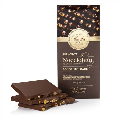 Maxi bar Nocciolata Dark Chocolate with Hazelnuts - 800g VENCHI