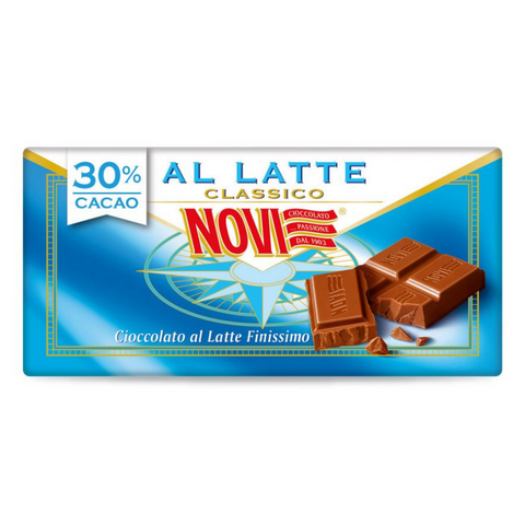 Milk Chocolate bar - 100g bar NOVI