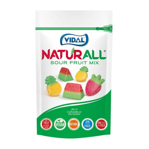 Naturall Sour Fruit Mix Vegan- 180g pack VIDAL