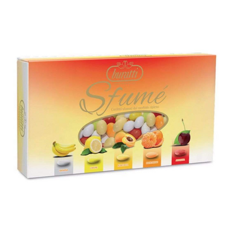 Tenerezze Sugared Almond Orange Sfumè - 1kg box BURATTI