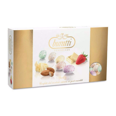 Tenerezze Sugared Almond Spotty Soft Filling - 1kg box BURATTI