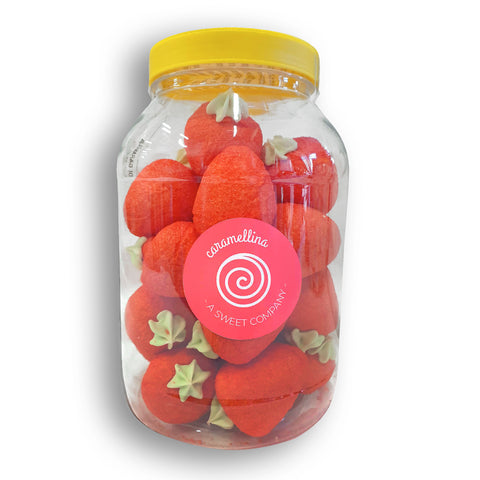 Marshmallows Erdbeeren - 500g Glas CASA DEL DOLCE