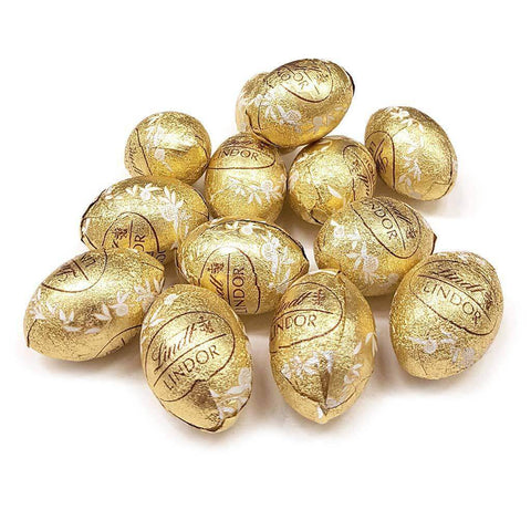 Easter Chocolate Eggs - Lindor White Chocolate - 500g LINDT