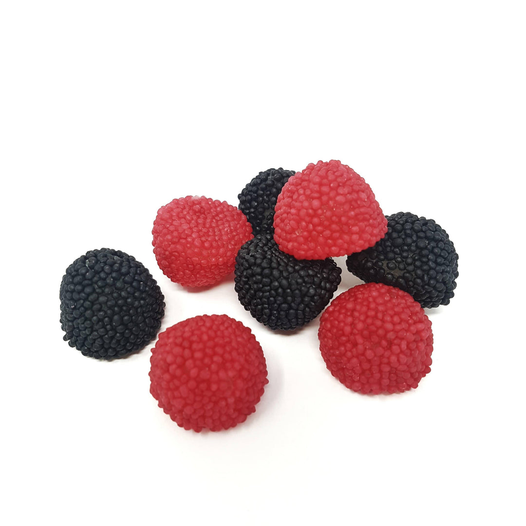 Jelly Berries Blackberries and Raspberries Gummy Candies