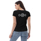 Caramellina Eng anliegendes Öko-T-Shirt für Frauen